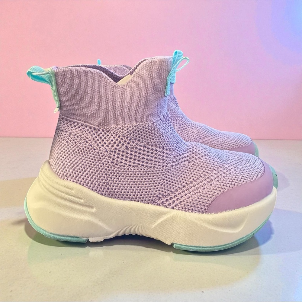 Cat & Jack Toddler Ari Purple Slip-On Sneakers 5 NWT